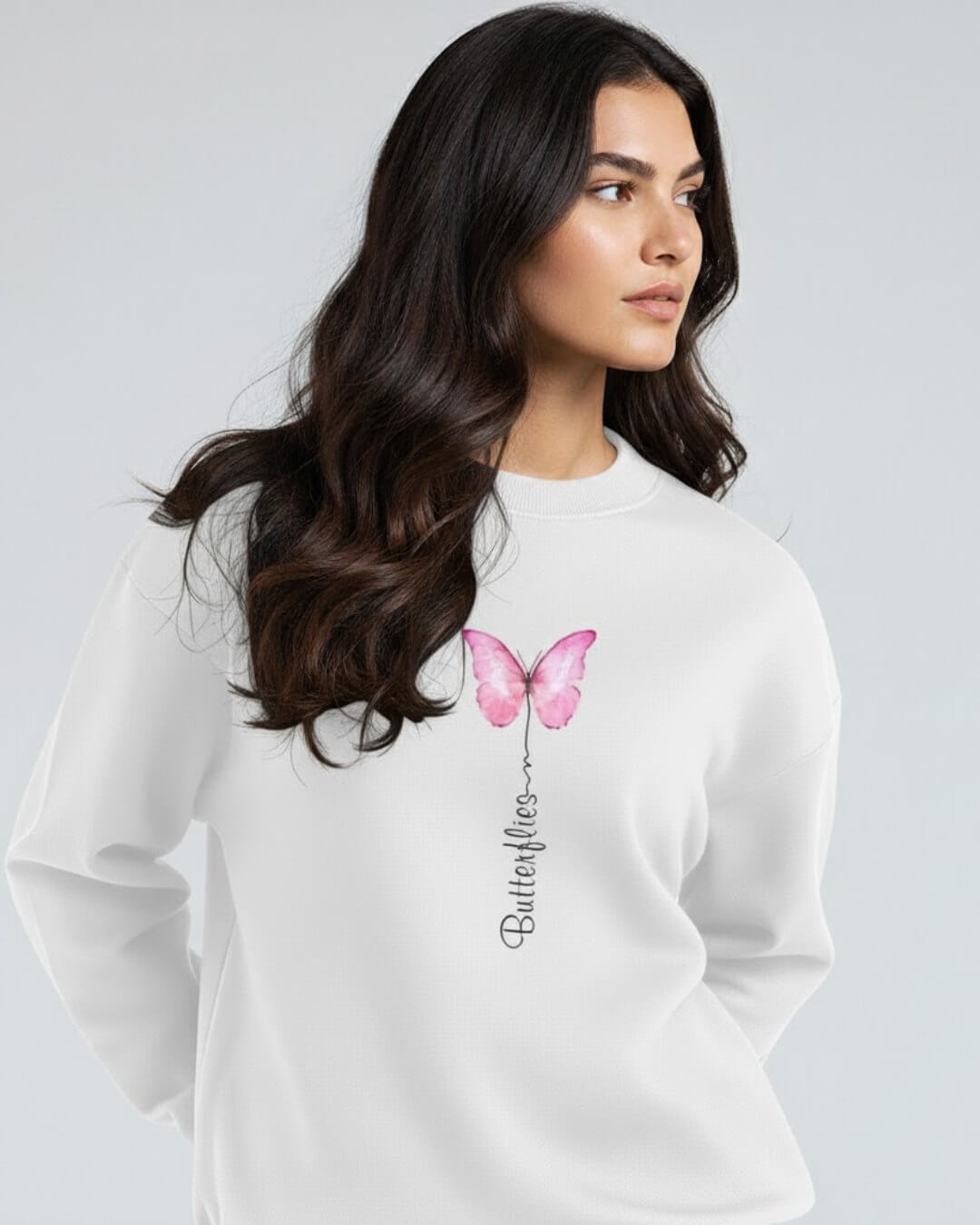 Butterfly - Classic Fit Sweatshirts Winters